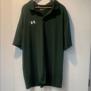 Under Armour Men's Dark Green Polo Shirt